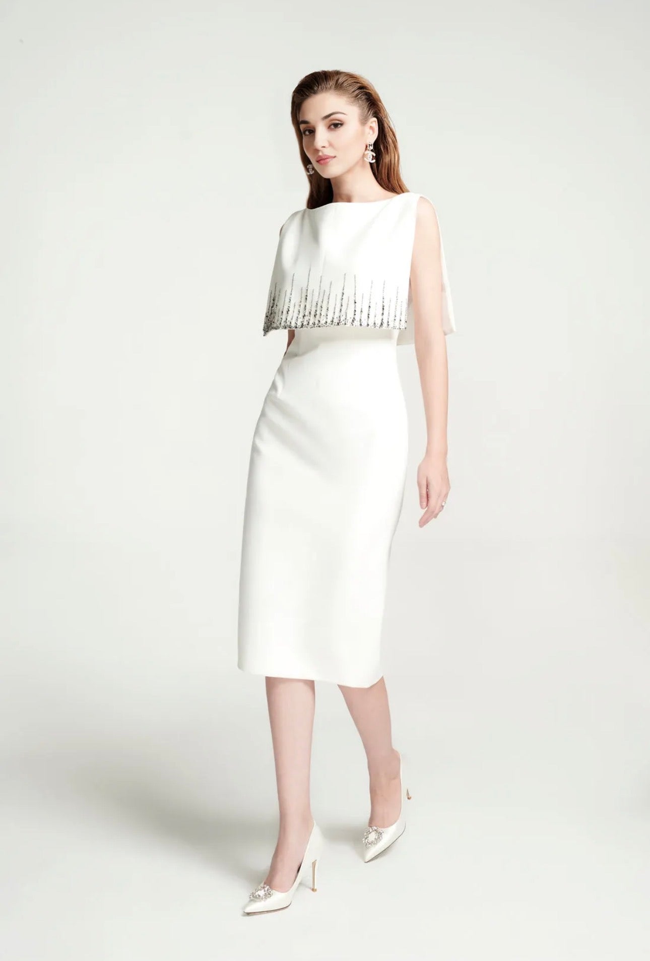White Sheath Dress