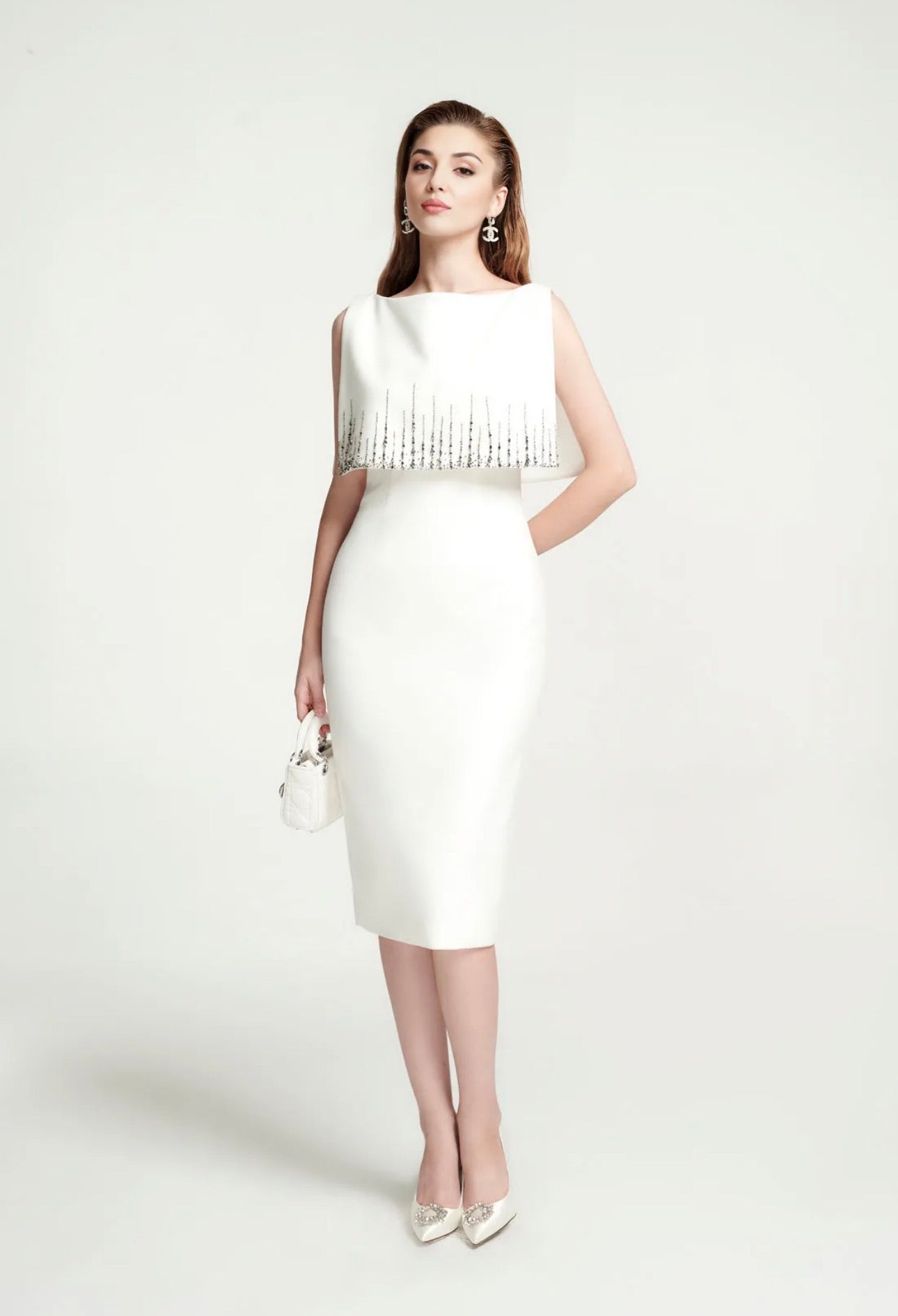 White Sheath Dress